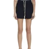 New LES TIEN Serena Scallop Short Navy