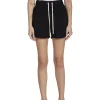 Outlet LES TIEN Serena Scallop Short Jet Black