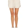 Outlet LES TIEN Serena Scallop Short Ivory