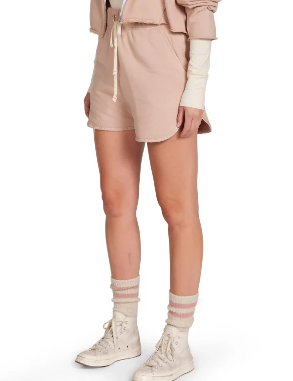 Clearance LES TIEN Serena Scallop Short Mauve