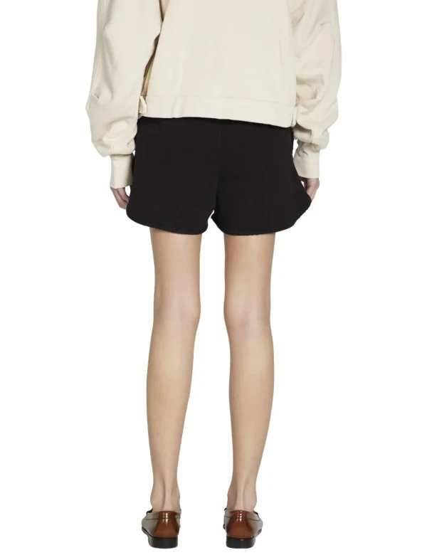 Best LES TIEN Serena Scallop Short Jet Black