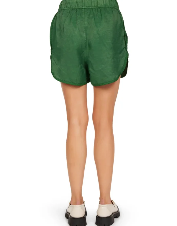 Hot LES TIEN Serena Scallop Short Green