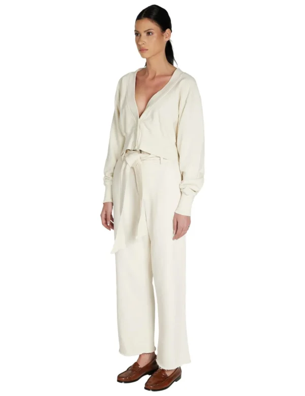Discount LES TIEN Sherry Utility Pant Ivory