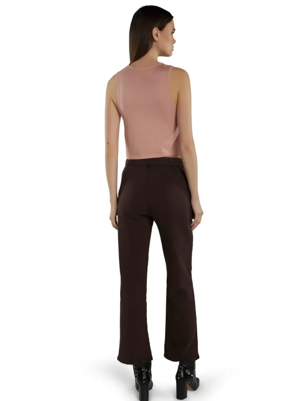 Outlet LES TIEN Talya Crop Tank Smoky Rose