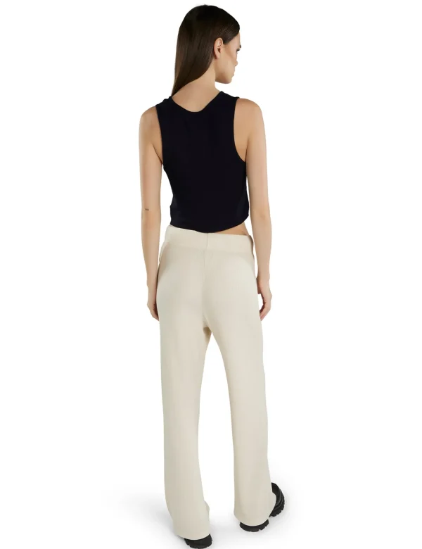 Sale LES TIEN Talya Crop Tank Navy