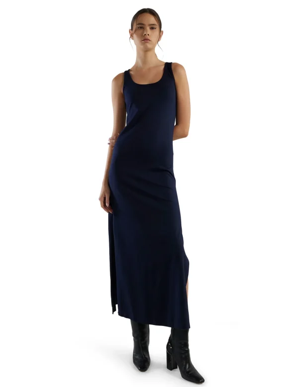 Clearance LES TIEN Tatiana Tank Dress Navy