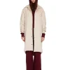 Sale LES TIEN Virginia Oversized Parka Ivory