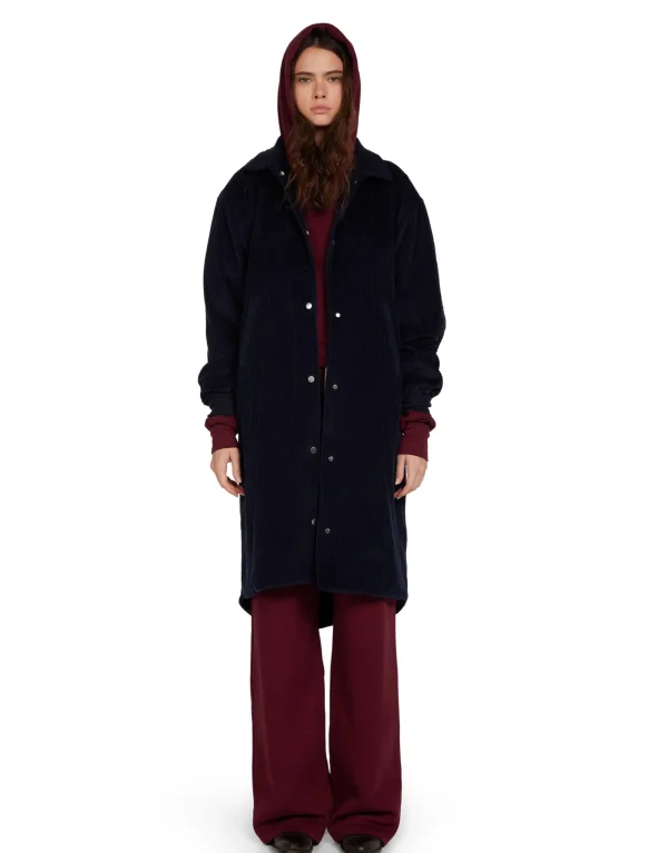 Hot LES TIEN Virginia Oversized Parka Navy