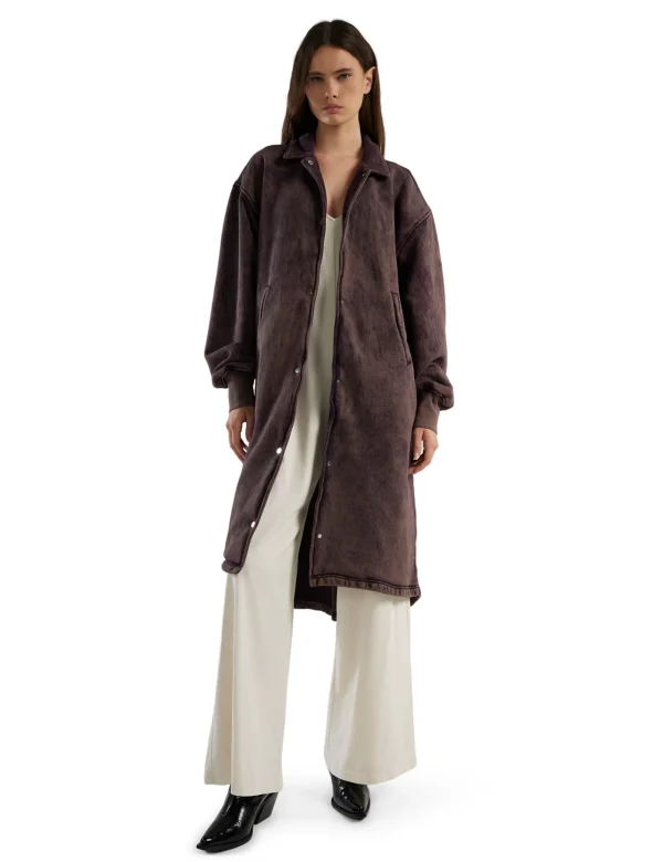 Best LES TIEN Virginia Oversized Parka Fig Mineral