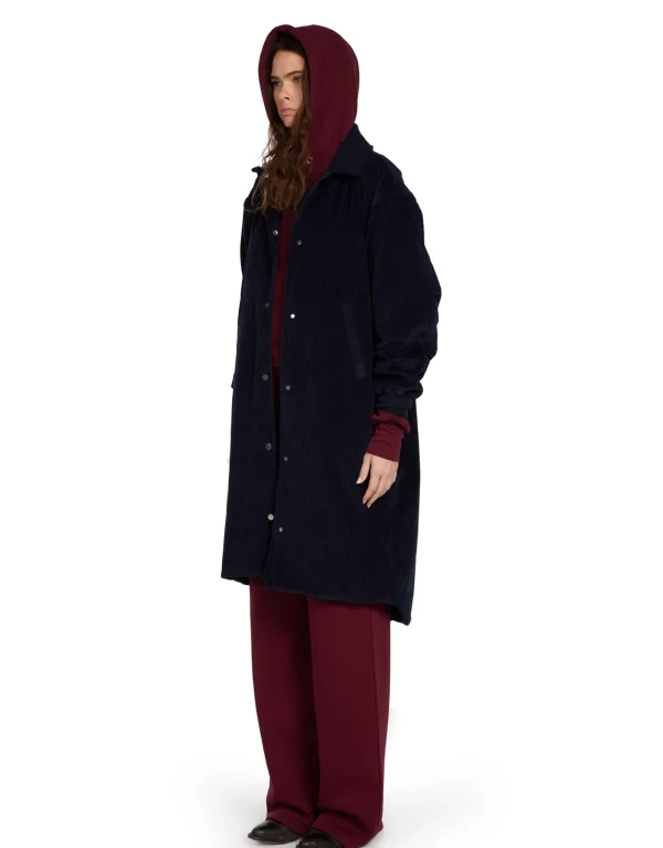 Hot LES TIEN Virginia Oversized Parka Navy