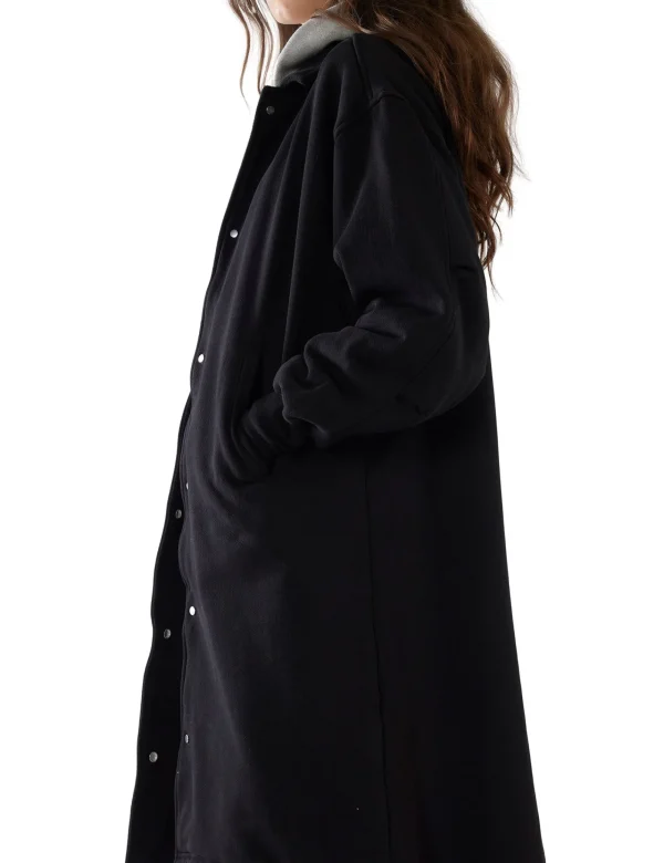 Clearance LES TIEN Virginia Oversized Parka Jet Black