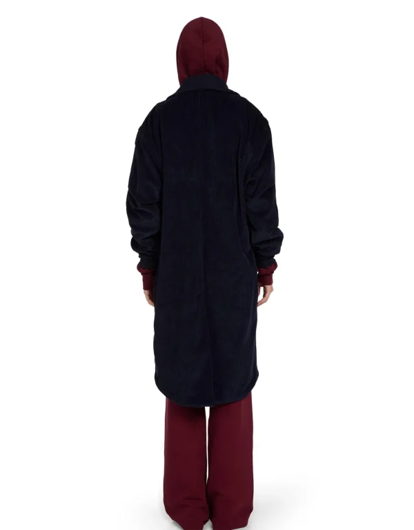 Hot LES TIEN Virginia Oversized Parka Navy