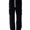 Discount LES TIEN Wide Wale Corduroy Cargo Pant Jet Black