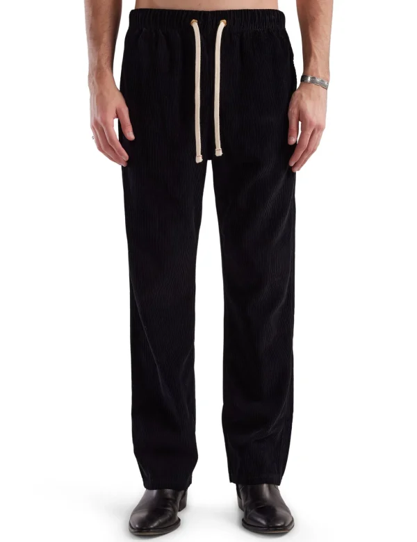 Best LES TIEN Wide Wale Corduroy Classic Pant Black