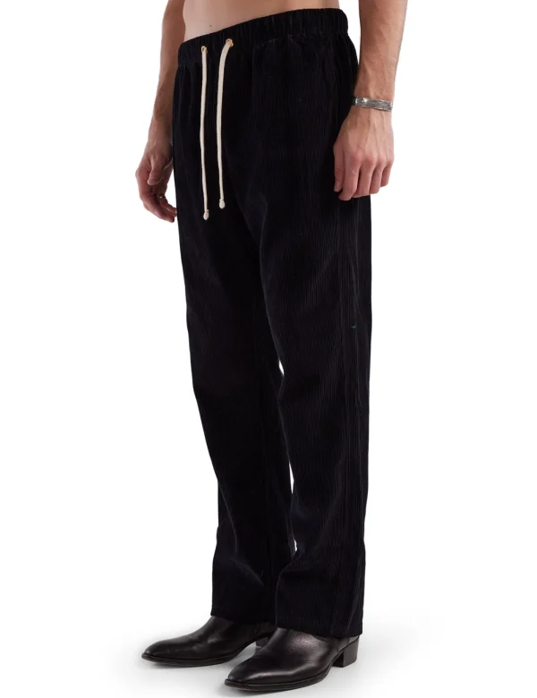Best LES TIEN Wide Wale Corduroy Classic Pant Black