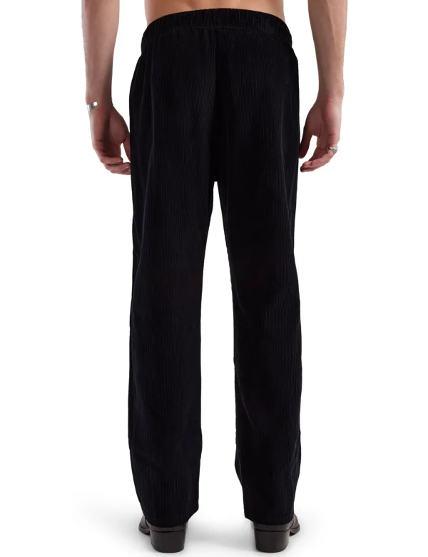 Best LES TIEN Wide Wale Corduroy Classic Pant Black