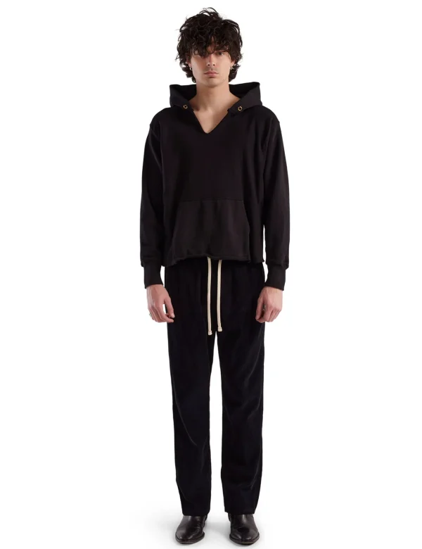 Best LES TIEN Wide Wale Corduroy Classic Pant Black